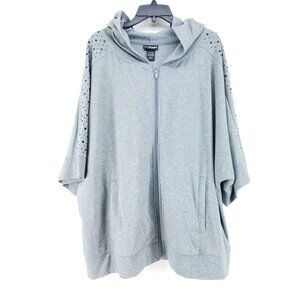 Lane Bryant Fashion Jacket Women's Plus Size 22/24 Gray